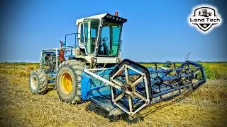 Новая косилка из комбайна ДОН-1500! Вторая жизнь советской технике! Обзор!
