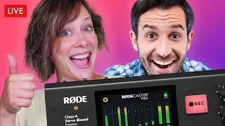 Rodecaster Pro Settings for LIVE Streaming with 