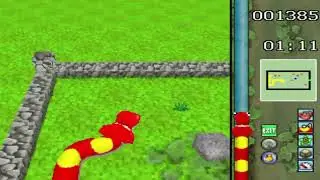 nokia snake III 3d (all level unlock) full adventure gameplay