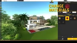 LUX Walker Desktop Mode :  Change Materials