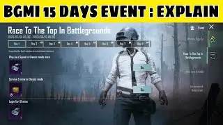 ✅Bgmi Race To The Top In Battlegrounds || Race To The Top In Battlegrounds Event