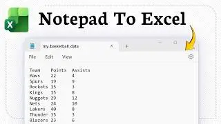 How to Convert a Notepad File to Excel (2026 Latest Update)