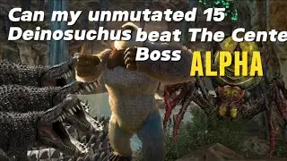 Can my unmutated Deinosuchus beat the Alpha boss for the The Center Map? #arkascended #ark