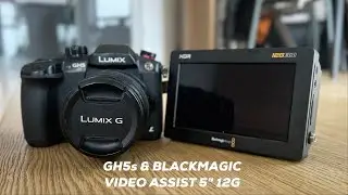 GH5s 2024 and The Blackmagic Video assist 12g 5"