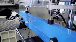 Копир фреза за едновременна тристранна обработка на алуминиеви профили GALAXY IV ozmachine и ozcelik