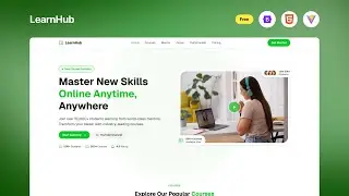 eLearning – Free Bootstrap 5 Educational Website Template | Bootstrap Template