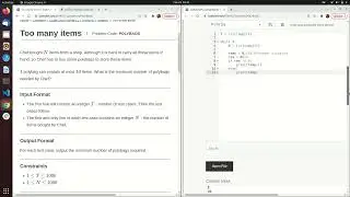 Codechef Starter feb 2022 | POLYBAGS | Python