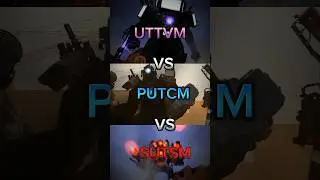 UTTVM VS PUTCM VS SUTSM #skibiditoilet #youtube #shorts #cameraman #speakerman #tvman