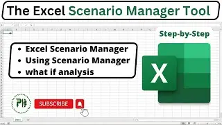Use Excel Scenario Manager Tool | Excel Scenario Manager 