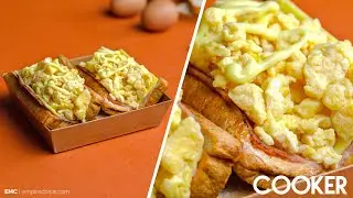 សាំងវិចពងមាន់ | Egg Bread Toast - COOKER