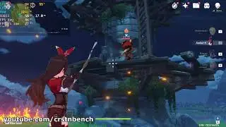 AMD Ryzen 5 4500U \ AMD Radeon Graphics \ Genshin Impact @1080p low settings, well playable