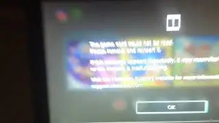 The Game Card Could Not Be Read. (Nintendo Switch Error)