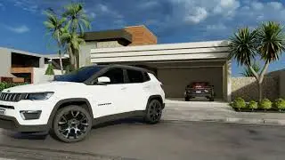 Carro em movimento no Lumion 11