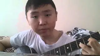 как ставить аккорд D