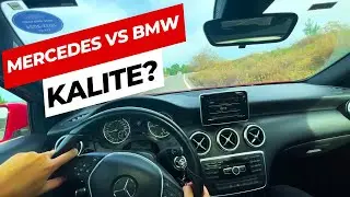 A SERİSİ İLE VİRAJLARI BÜKTÜK! | GERÇEK MERCEDES Mİ | BMW 116 KIYAS