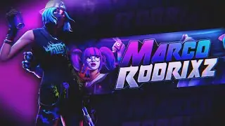 [SpeedArt] Banner para MarcoRodrixz de Fortnite