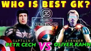 Petr Cech vs Olivier Kahn || who is the best Goalkeeper in PES Mobile 2021 🔥