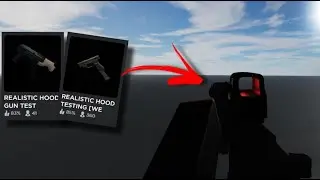 Roblox - Realistic Gun System [REALISTIC HOOD]