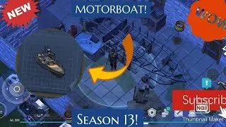Last day on earth - season 13 completing motor boat blueprint