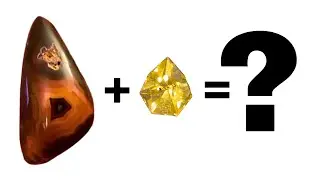 Can we combine FACETED GEMS with CABCHONS? We give it a try!