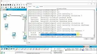 CCNA 200-301 | How to Configure Port Security In CISCO L2 Switch | L2 Switch Port Security Configure