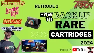 How to Backup Retrobit and Limited Run Game Cartridges with Retrode 2 in 2024