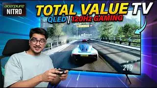BEST Budget Gaming TV! Acerpure Nitro 65 inch 4K QLED 120Hz Smart TV Review!