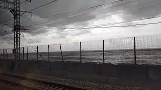 26.03.2024. Россия. Краснодарский край. Вид на Чёрное море между Адлером и Хостой. Часть 1