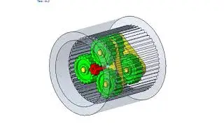 Double Epicyclic Gear Box for B&D Li2000