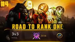 Road to Rank One Ep.4 : Fire Mage 3100 3v3 ft. Snutz & Gorecki [BFA 8.3]