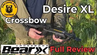 BearX Desire XL. Pistol Crossbow. Full Review Setup. 