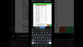 Count, Counta, Countblank function excel | Excel functions