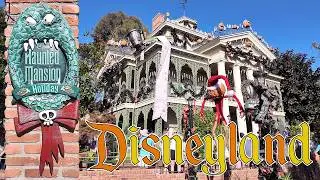 Haunted Mansion Holiday 2025 - Disneyland Nightmare Before Christmas Ride 4k60 POV
