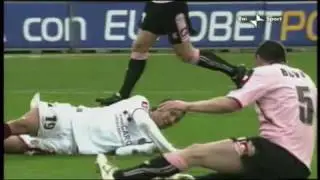 Palermo Livorno 1 - 0 7/3/2010 Sintesi highlights 27° giornata HD HQ