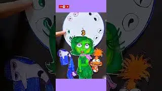 Guess the real eyes of disgust 😒😁 #insideout2 #trendingshorts #shortvideo #drawing