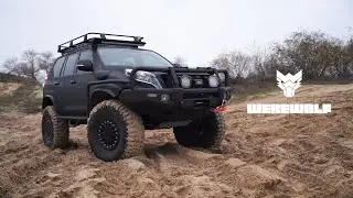 Exclusive tuning for Toyota Land Cruiser Prado 150 on portal axles by WEREWOLF