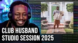 T-Pain finally finished this song after 3 YEARS 💍 Club Husband Studio Session