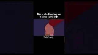 Want to know why Shinchan was banned?💀#shinchan #shorts