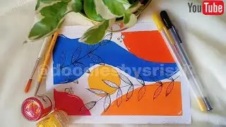 Boho canvas painting 🖌️🎨 #art #youtube #trending #artist #diy #paint