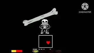 Sans Full battle( not really )