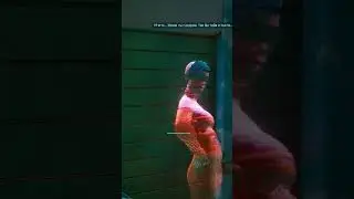 Голограмма девушки на Чпок Стрит в Cyberpunk 2077