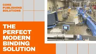Core Publishing Solutions - Time-lapse Installation of Müller Martini Alegro Digital Binder