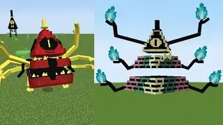 BOSS Bill Cipher Gravity Falls MOD in Minecraft