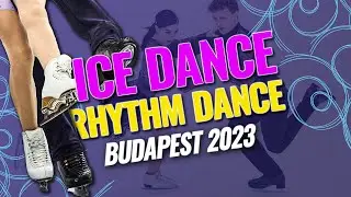 Junior Ice Dance Rhythm Dance | Budapest 2023 | 