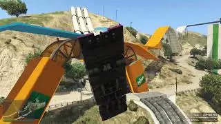 Grand Theft Auto V stunt
