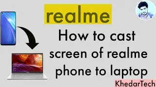 How to cast screen from Realme phone to laptop or pc || mirroring from Realme device to laptop or PC