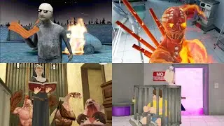 V+ Game Overs #11 | Granny 3🔥Ice Scream 4🔥Endless Nightmare 2🔥Evil Nun 2