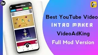 Best YouTube video Intro Maker VideoAdKing V 40.1 Full Mod Version | A4 TECH TAMIL