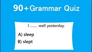Grammar Quiz।90+ English Grammar Questions। English Grammar Test