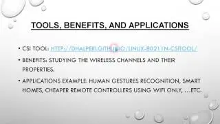 Channel State Information CSI: definition, tools, benefits, and applications